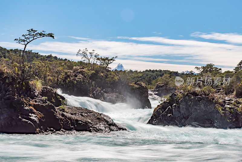 petrohue河- Puerto Varas，湖区